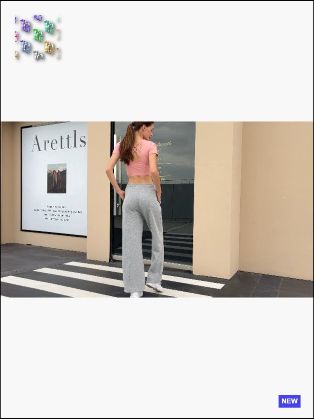 Wide Leg Sweatpants Baggy Pants with Pockets Drawstring Athletic Joggers Y2K - Picture 7 of 7